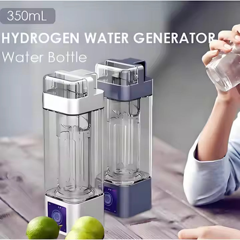 High Quality 6000-9000PPB Hydrogen Rich Water Bottle Cup Portable USB Powered Hydrogen Water Generator for Household Use